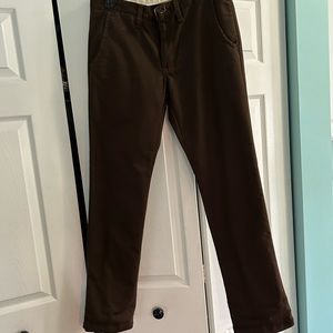 Vans men’s casual flat front pants. LNWOT. Size 31